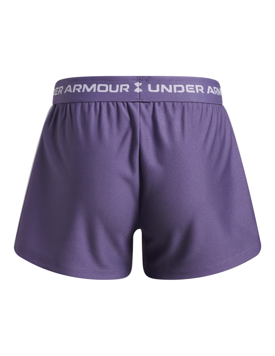 Short con bolsillos under armour para entrenamiento niña