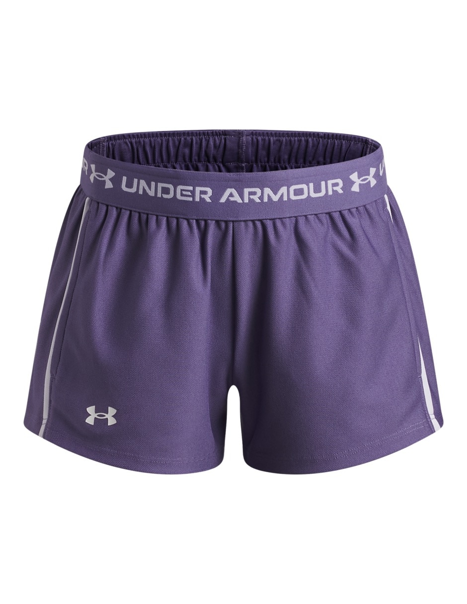 Short con bolsillos under armour para entrenamiento niña