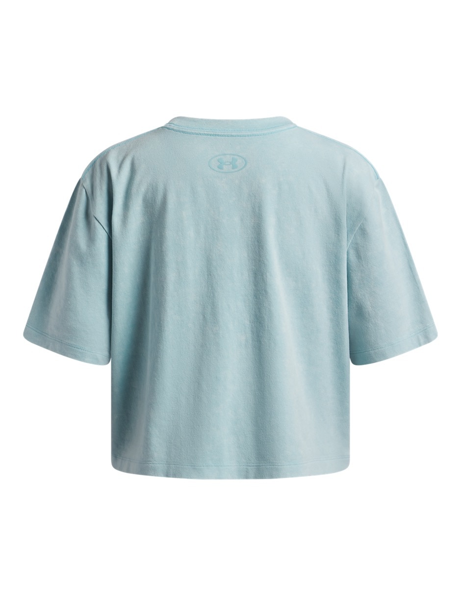 Playera deportiva para entrenamiento under armour de niña