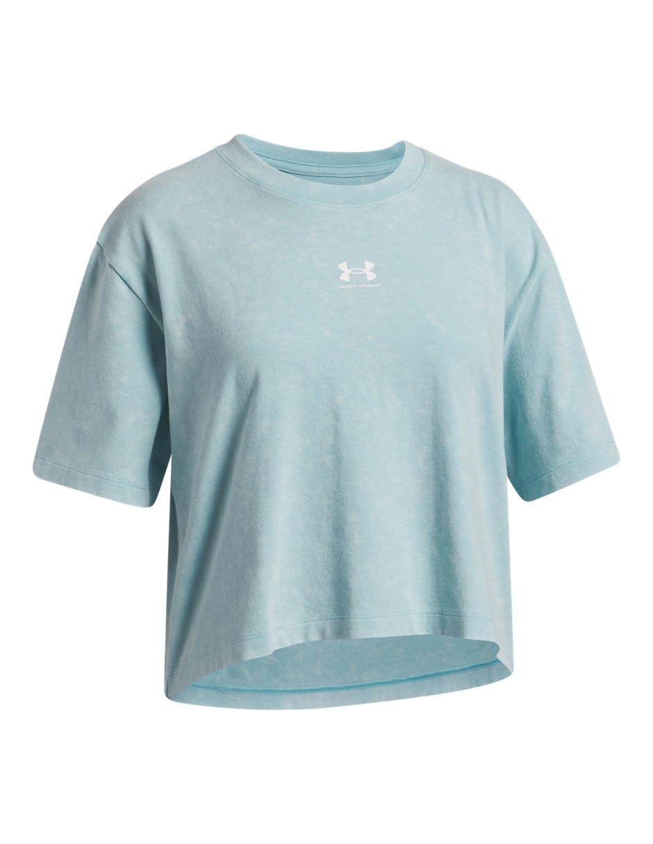 Playera deportiva para entrenamiento under armour de niña