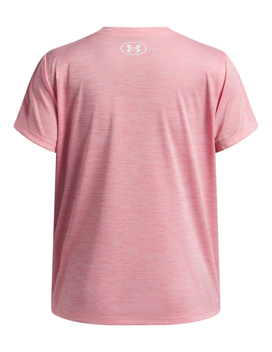 Playera deportiva para entrenamiento under armour para niña