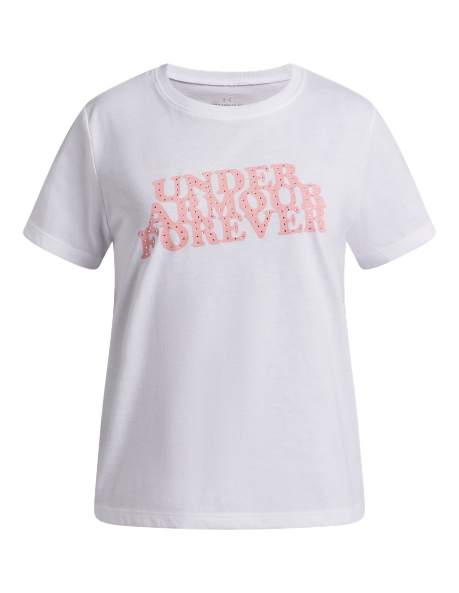 Playera deportiva para entrenamiento de niña
