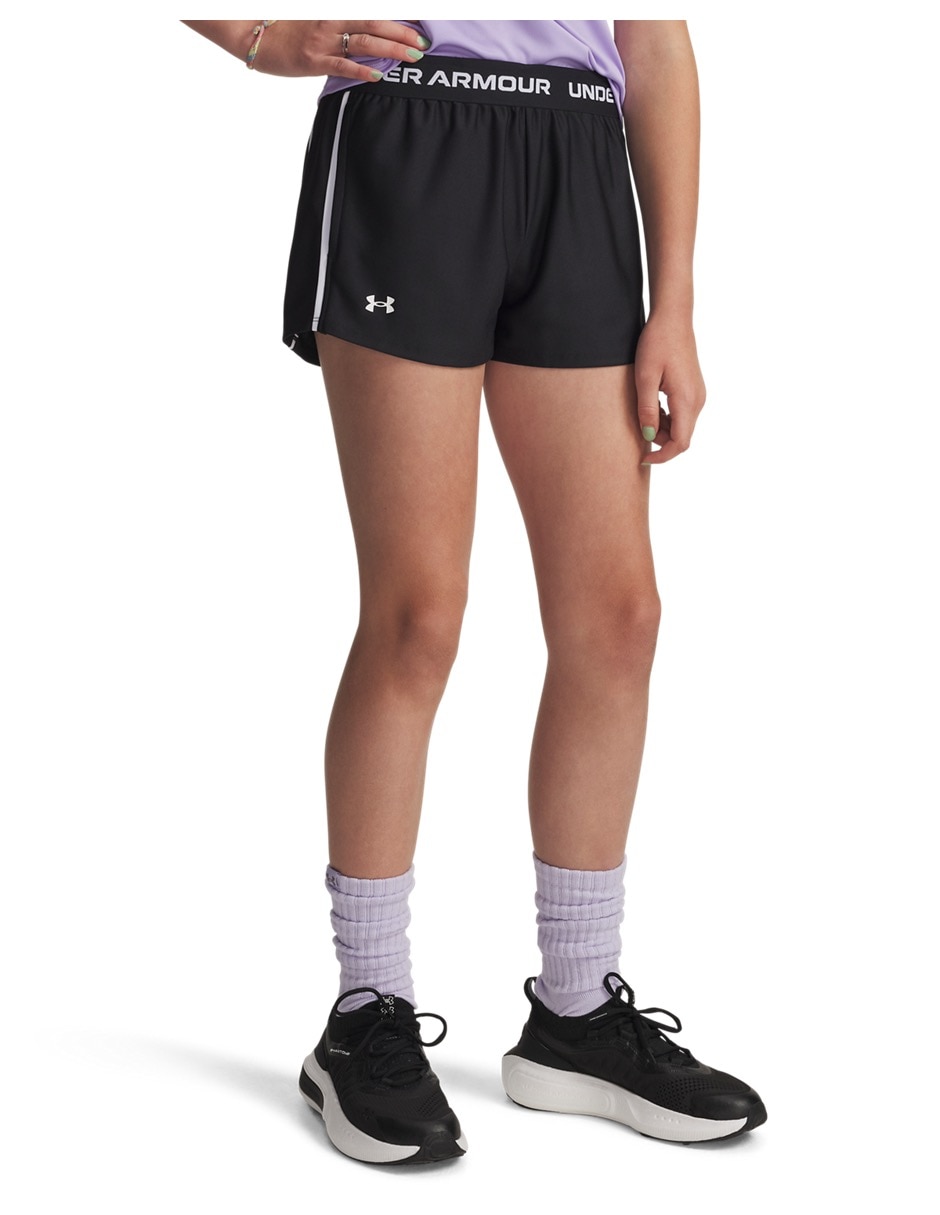 Short con bolsillos para entrenamiento niña