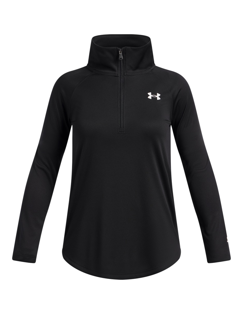 Sudadera Under Armour UA Tech Wordmark HZBLK para niña