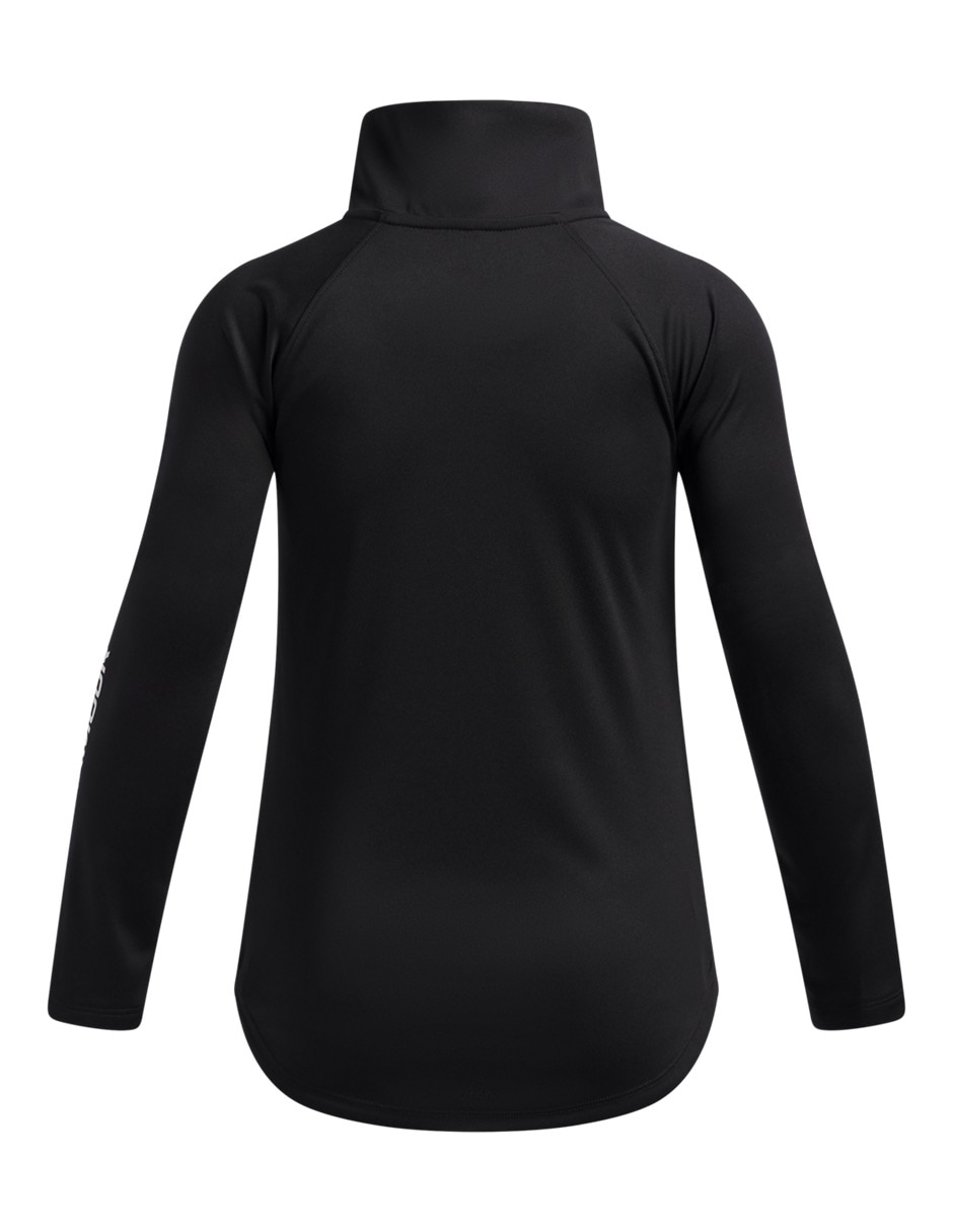 Sudadera Under Armour UA Tech Wordmark HZBLK para niña