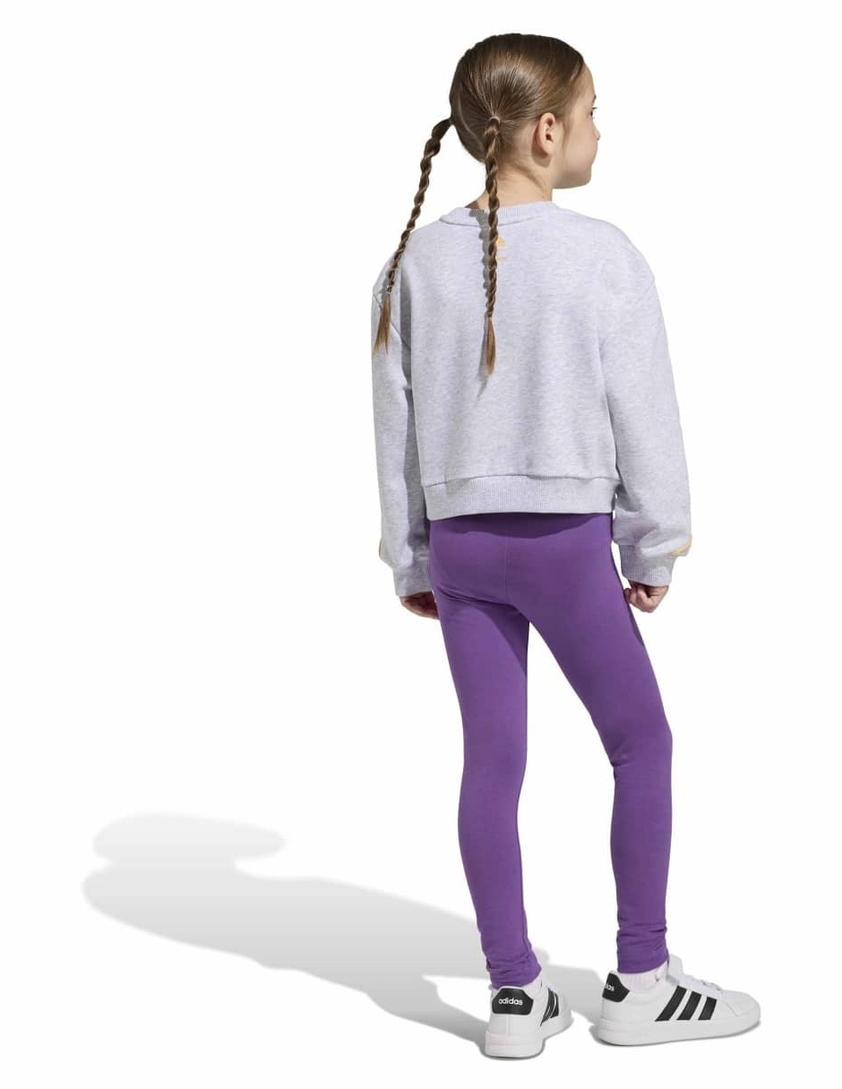Conjunto deportiva Adidas Disney de algodón para niña