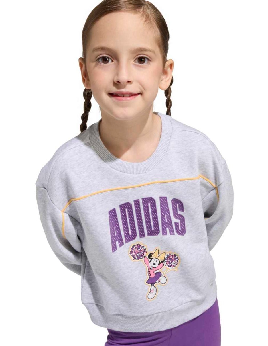 Conjunto deportiva Adidas Disney de algodón para niña