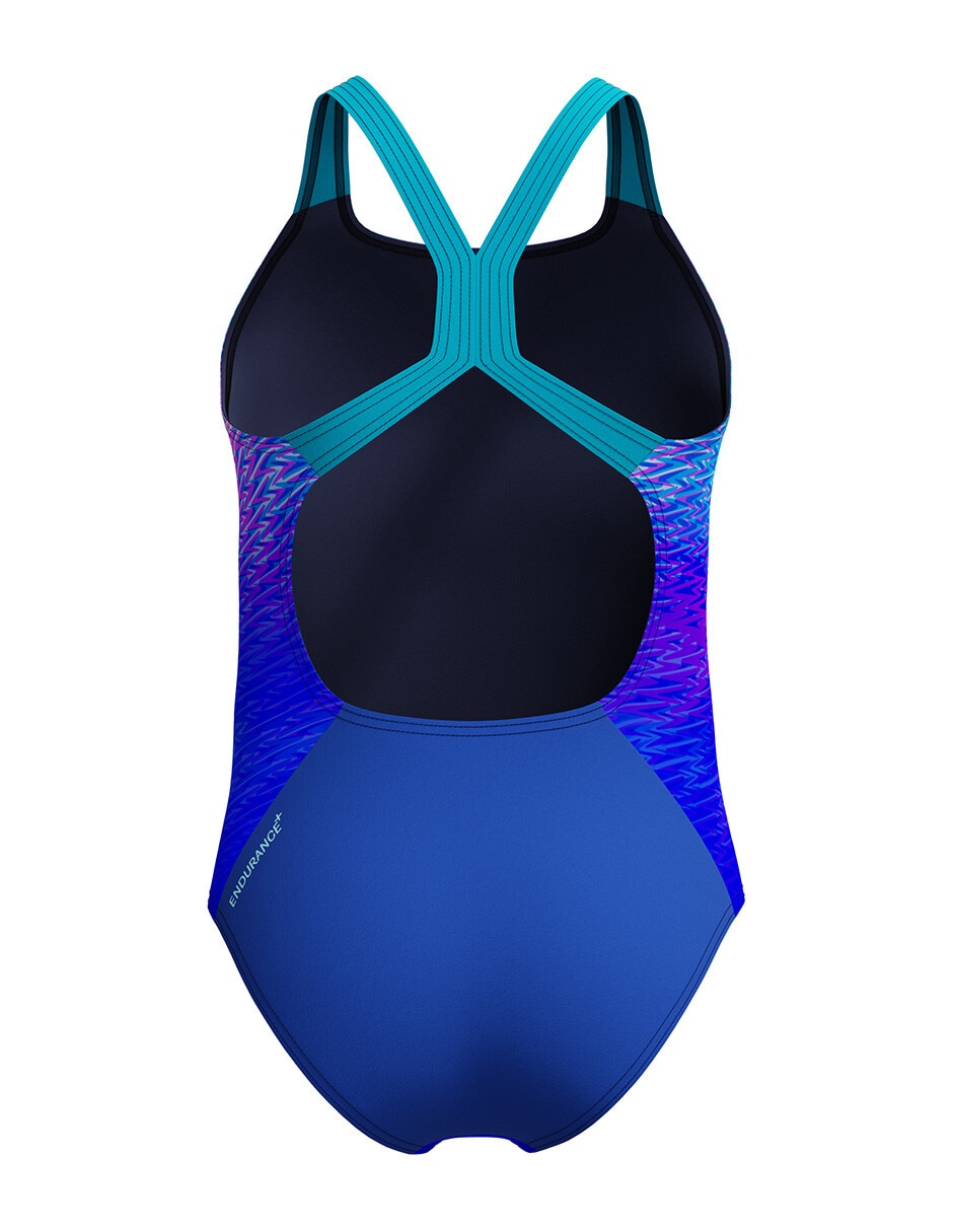 Traje de baño completo deportivo para niña 2