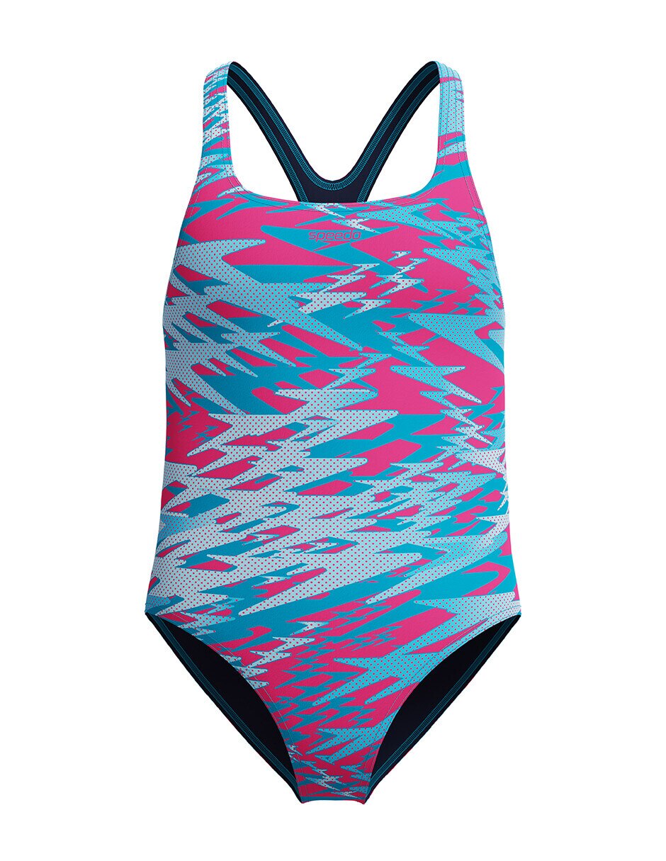 Traje de baño completo deportivo para niña Traje de baño completo deportivo para niña