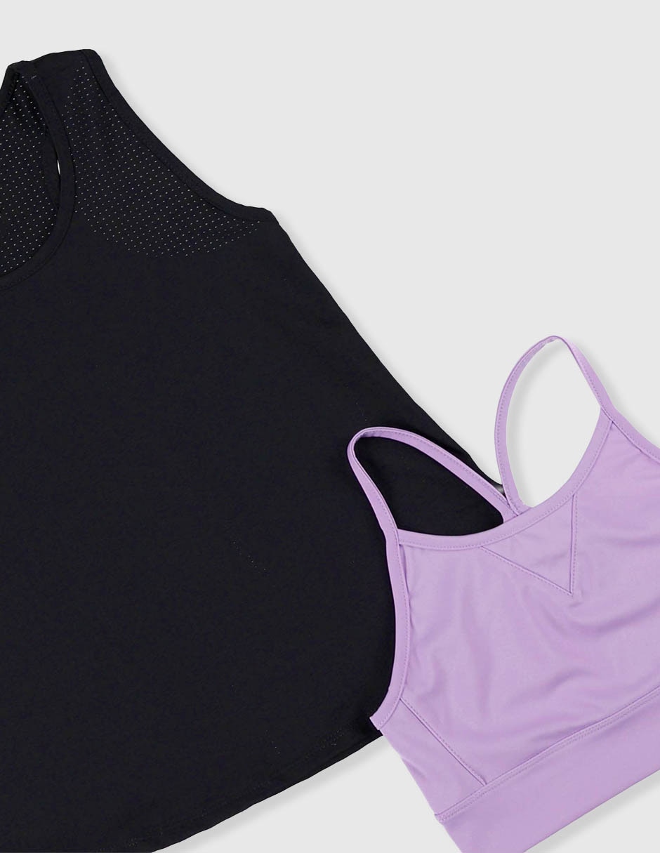 Tank top para entrenamiento de niña 2
