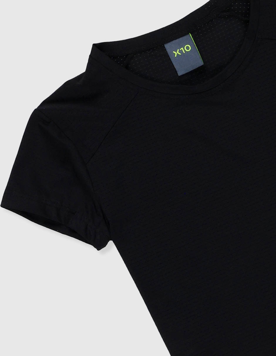 Set playera deportiva para entrenamiento X10 de niña