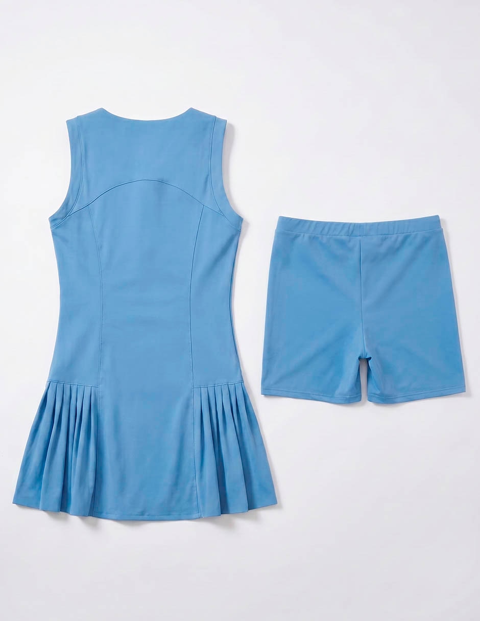 Vestido manga 3/4 para niña 2