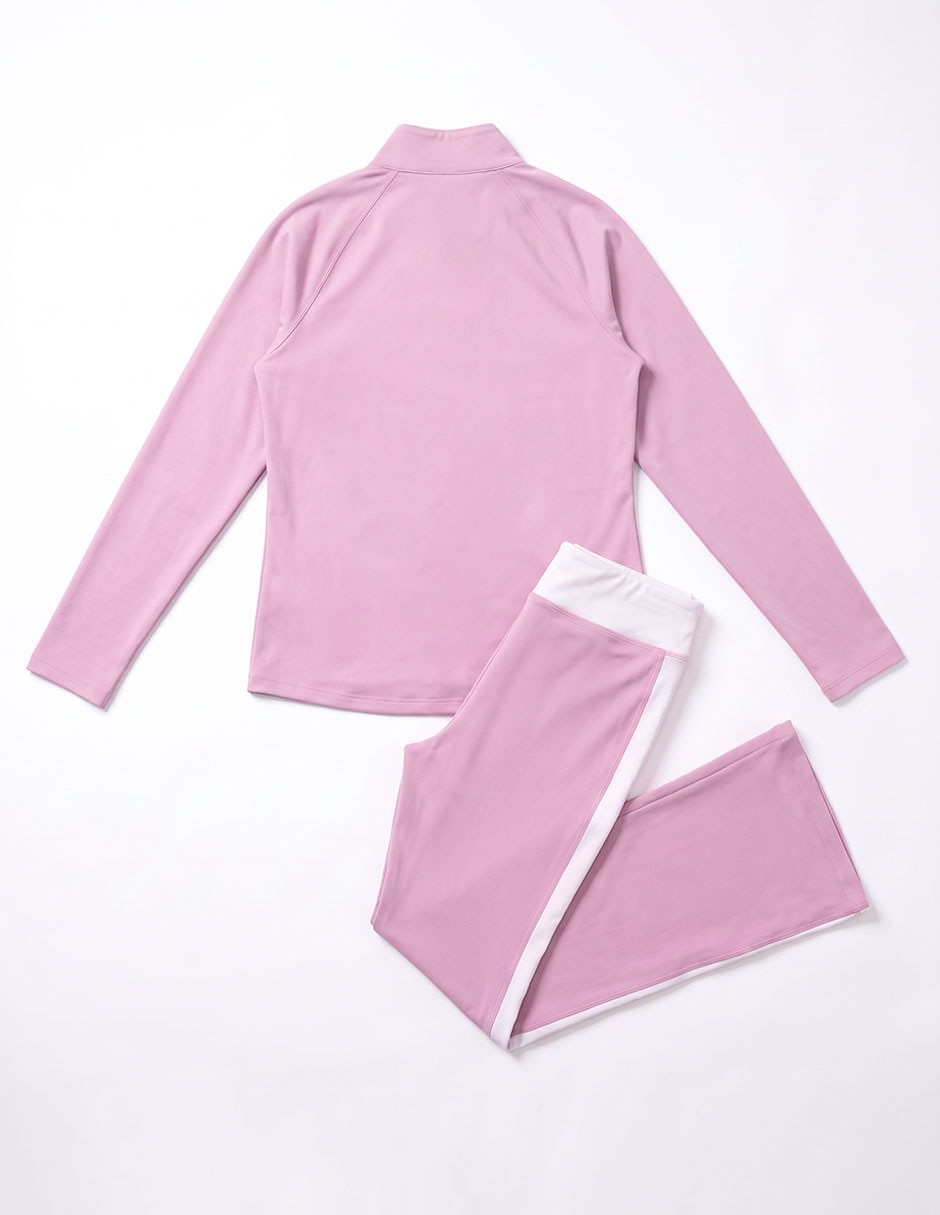 Conjunto deportivo regular con elástico para niña 5