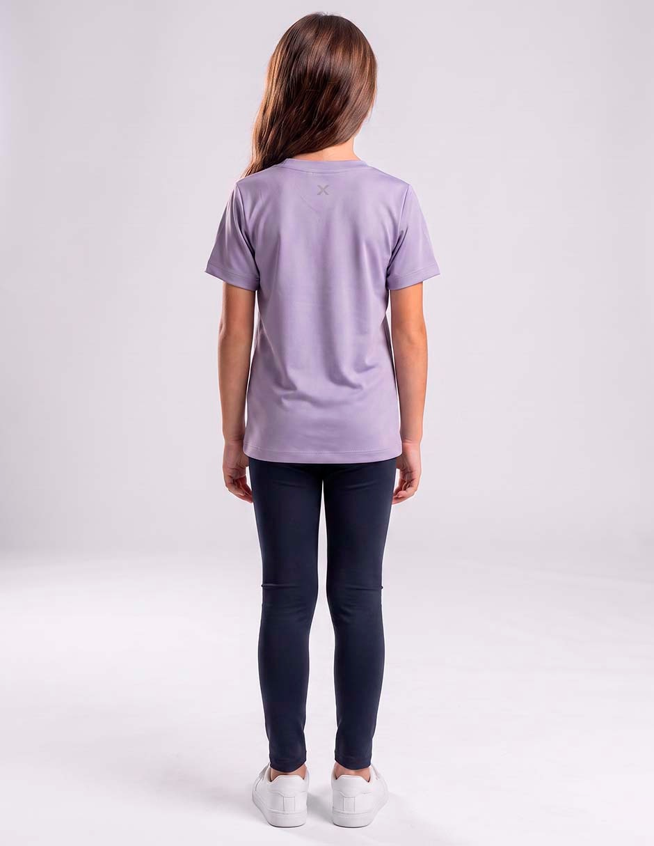 Playera deportiva para entrenamiento para niña 6