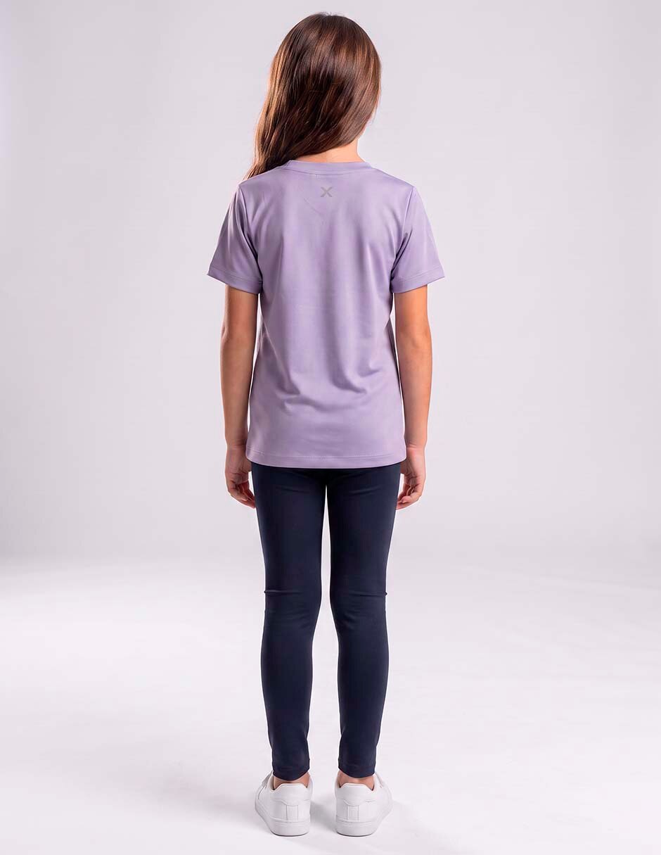 Playera deportiva para entrenamiento para niña 10
