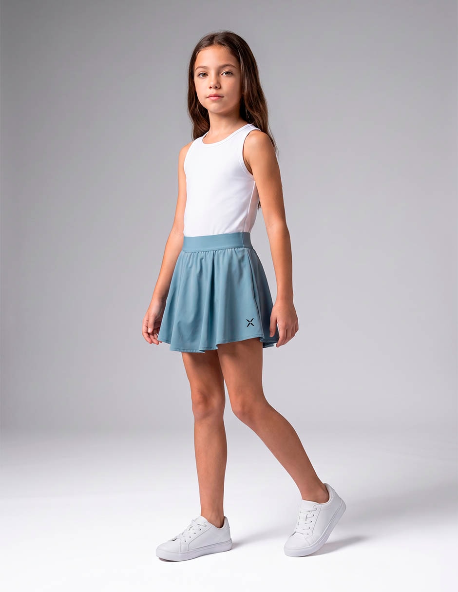 Falda short deportiva para entrenamiento niña 7