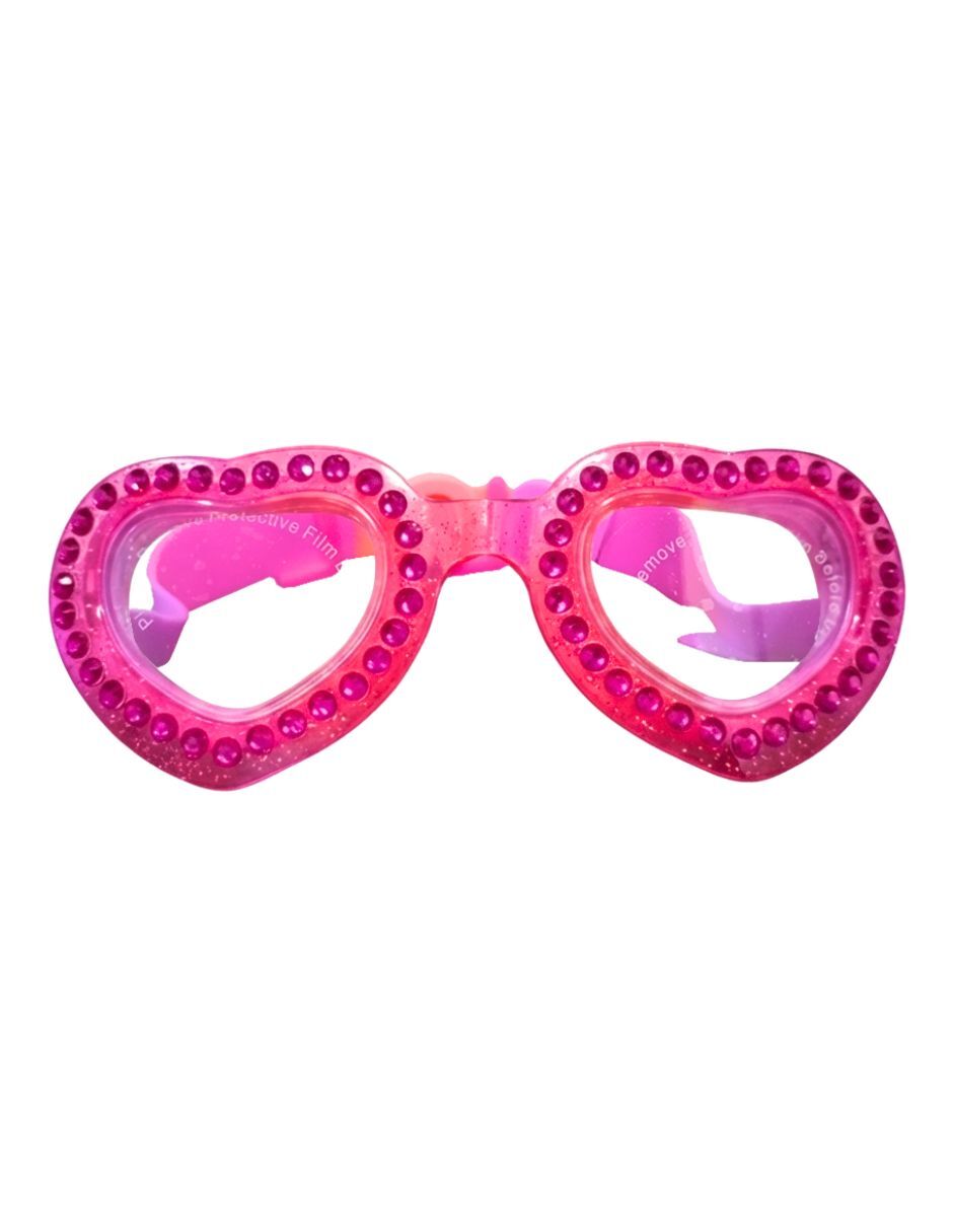 Goggles de puente fijo Mermaids 123 para natación de niña