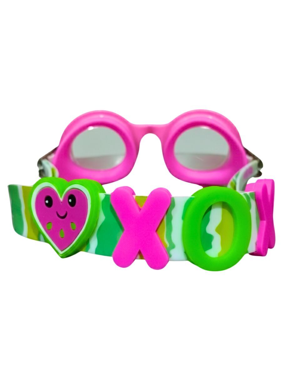 Goggles de puente fijo Mermaids 123 para natación de niña