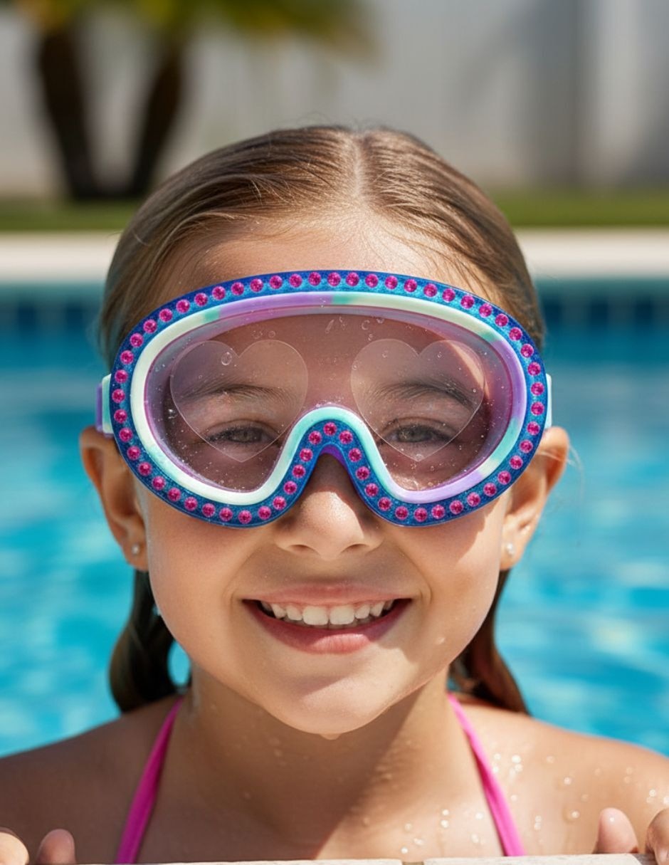 Goggles visor Mermaids 123 para natación de niña