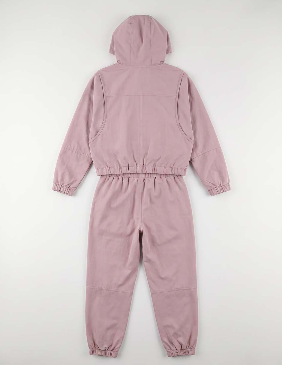 Conjunto deportivo regular con elástico para niña 3