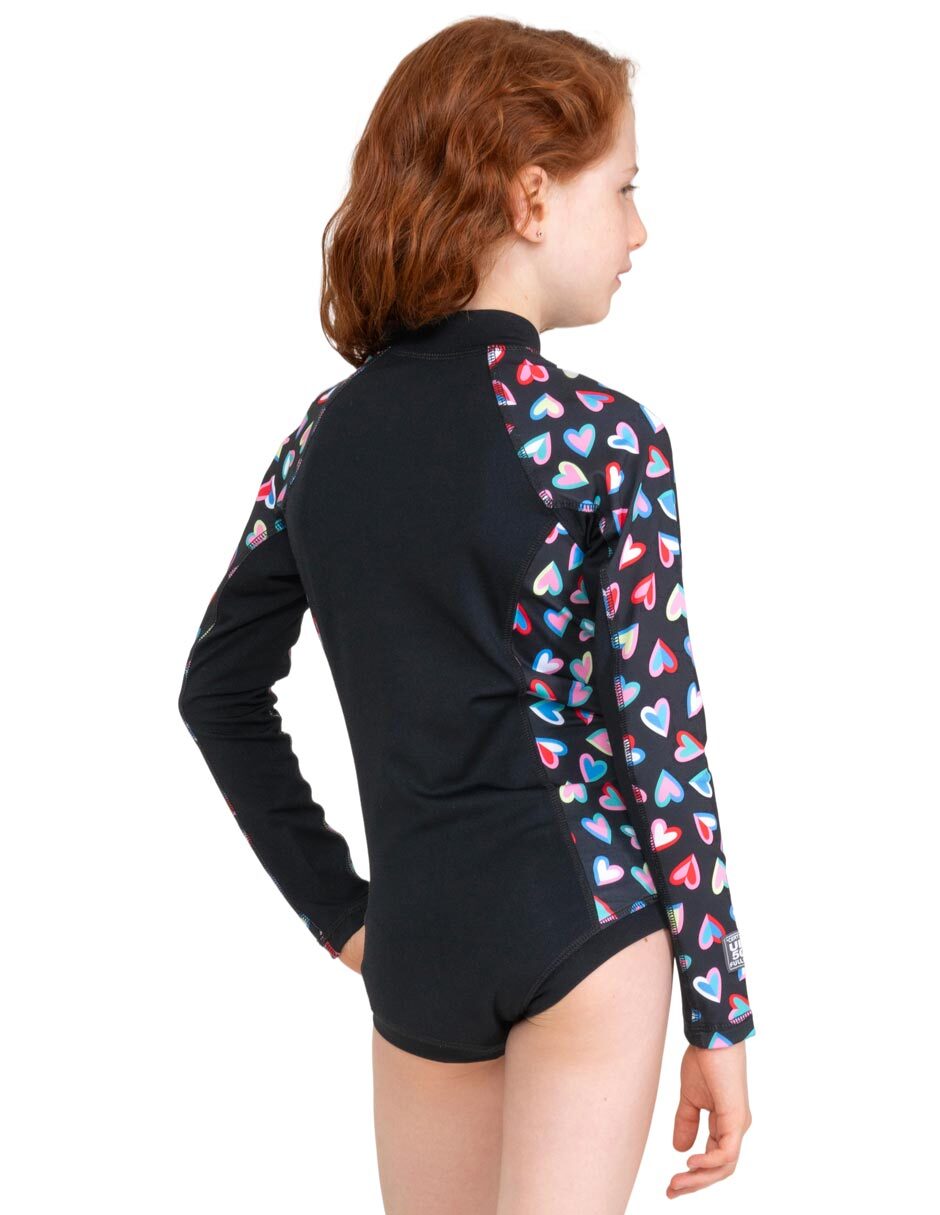 Wetsuit fullsand estampado gráfico para niña