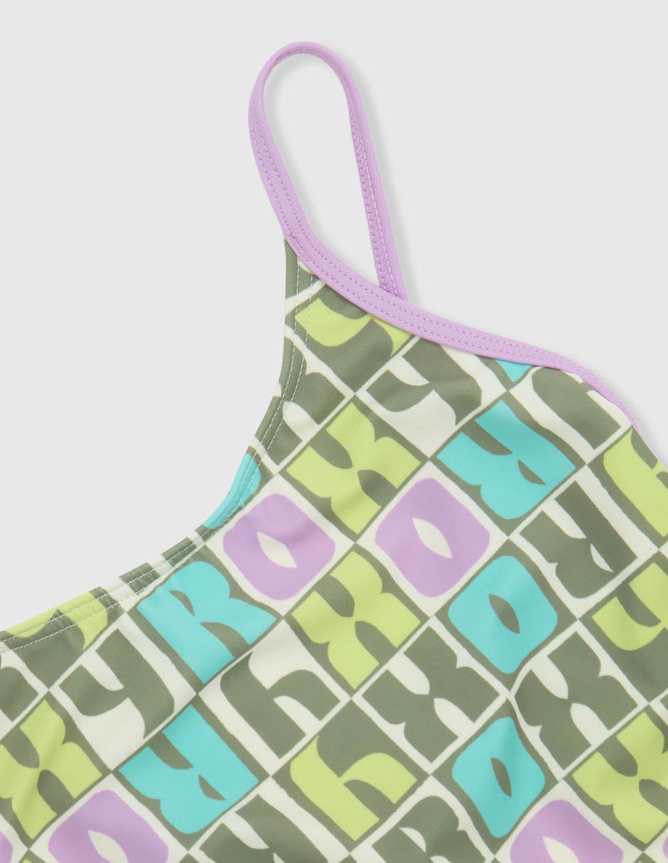 Traje baño completo Roxy para niña