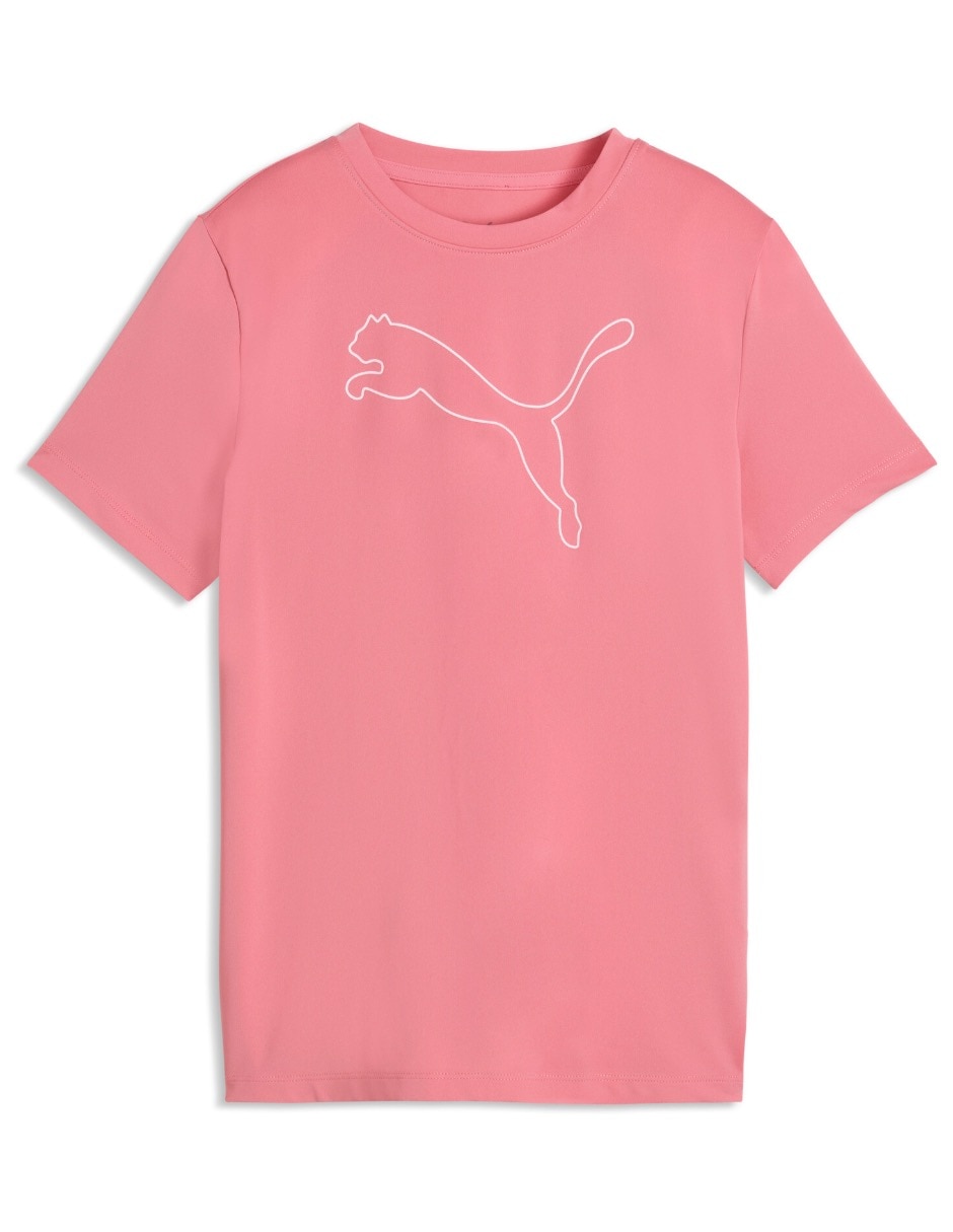 Playera deportiva para entrenamiento TAD ESS Cat Logo Tee G de niña Playera deportiva para entrenamiento TAD ESS Cat Logo Tee G de niña