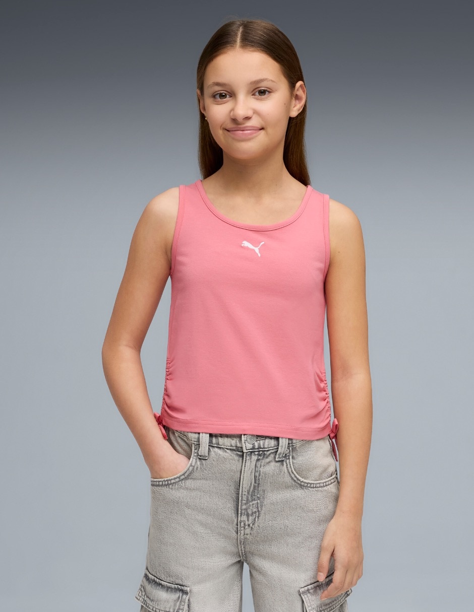 Imagen de producto Playera deportiva para entrenamiento Puma Ess Slim Knotted Tank G de niña
