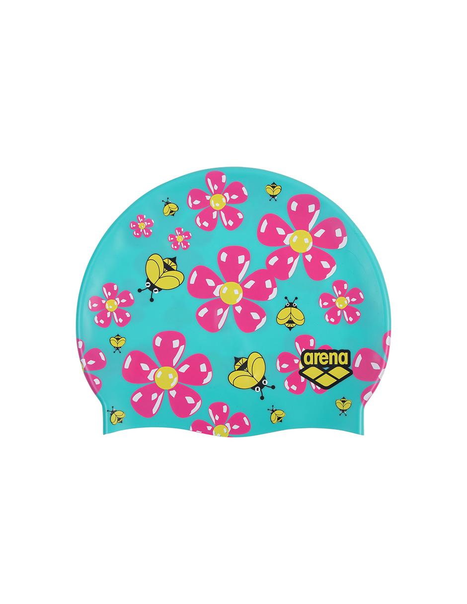 Gorra Para Natación De Silicón Para Niña Gorra Para Natación De Silicón Para Niña