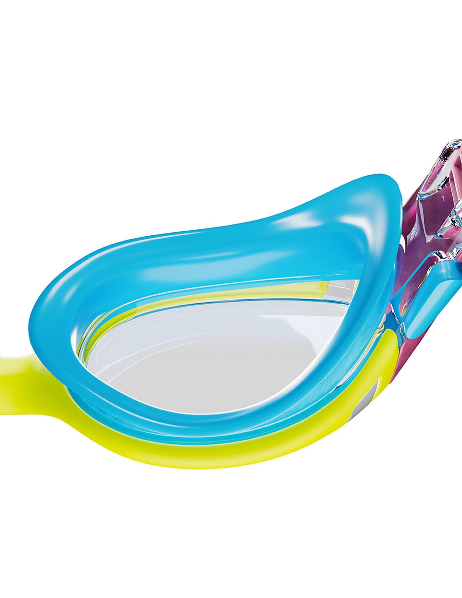 Goggles transparentes para natación de niña 4