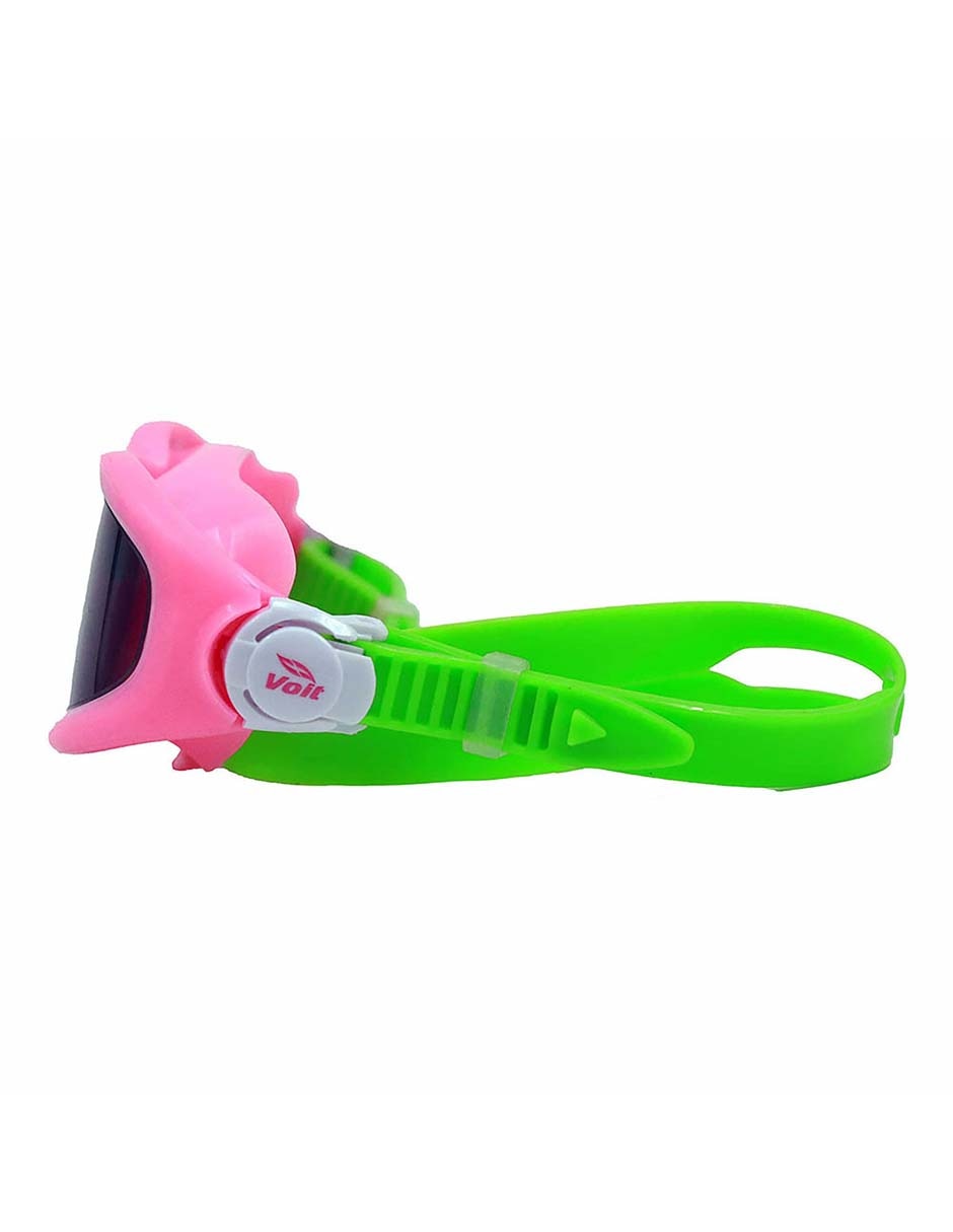 Goggles de puente fijo Voit para natación de niña