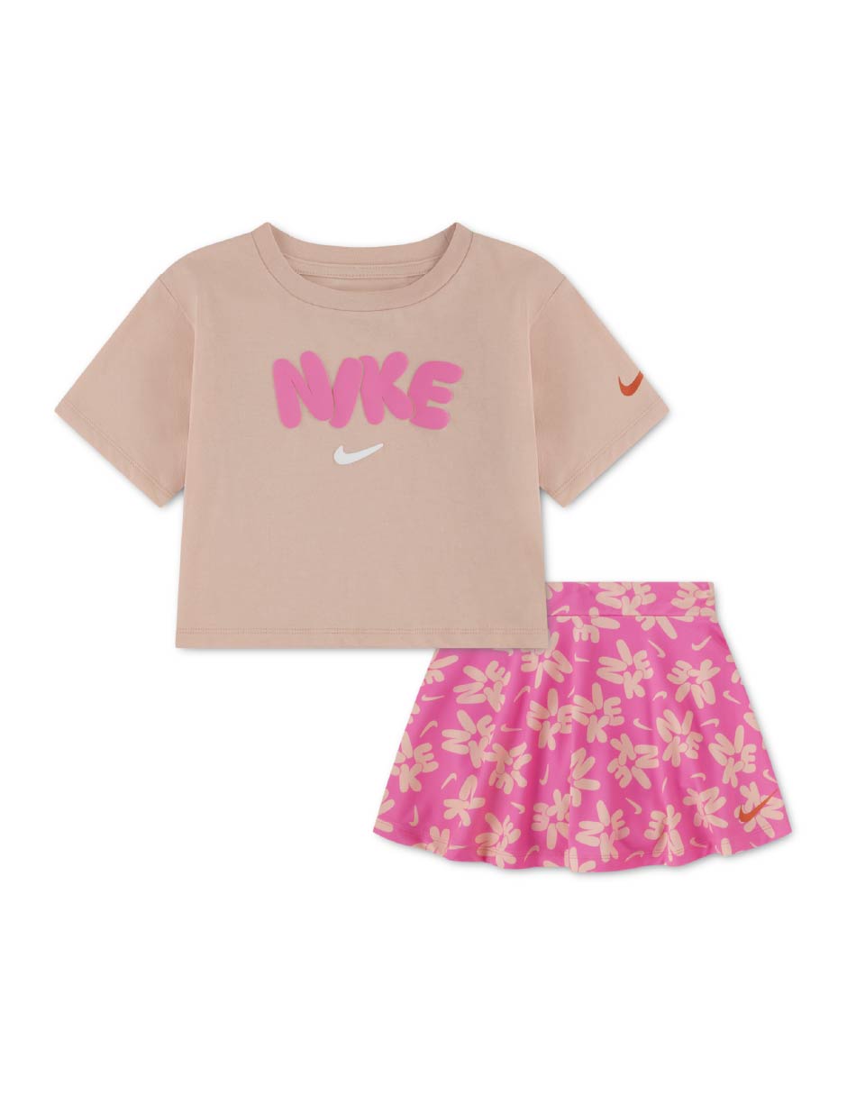 Conjunto falda deportivo Nike para niña