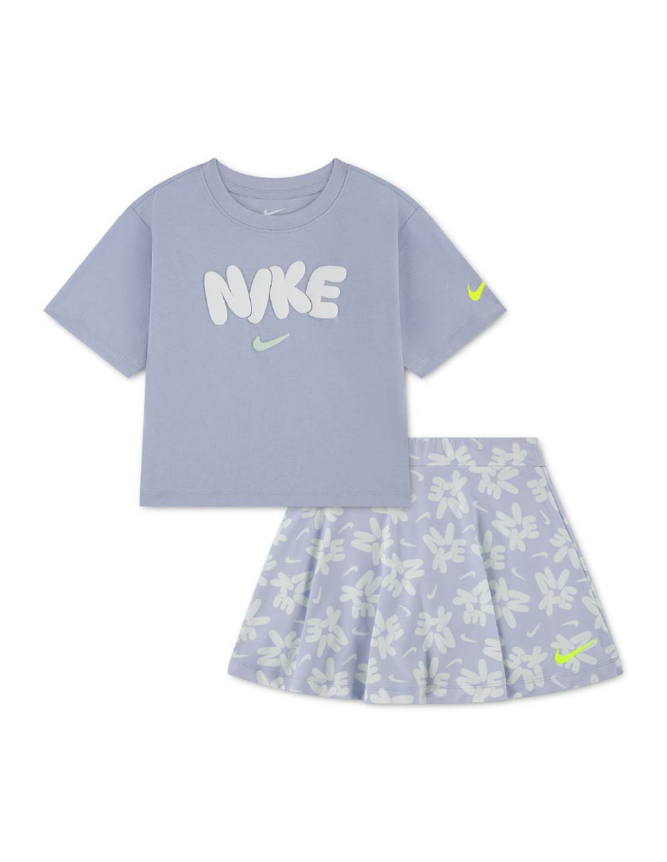Conjunto falda deportivo NIke para niña