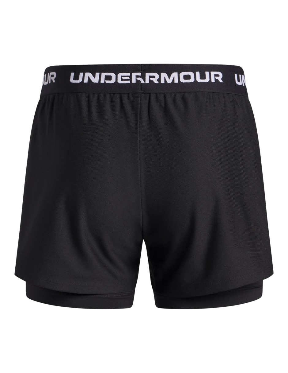 Short con bolsillos under armour para entrenamiento niña