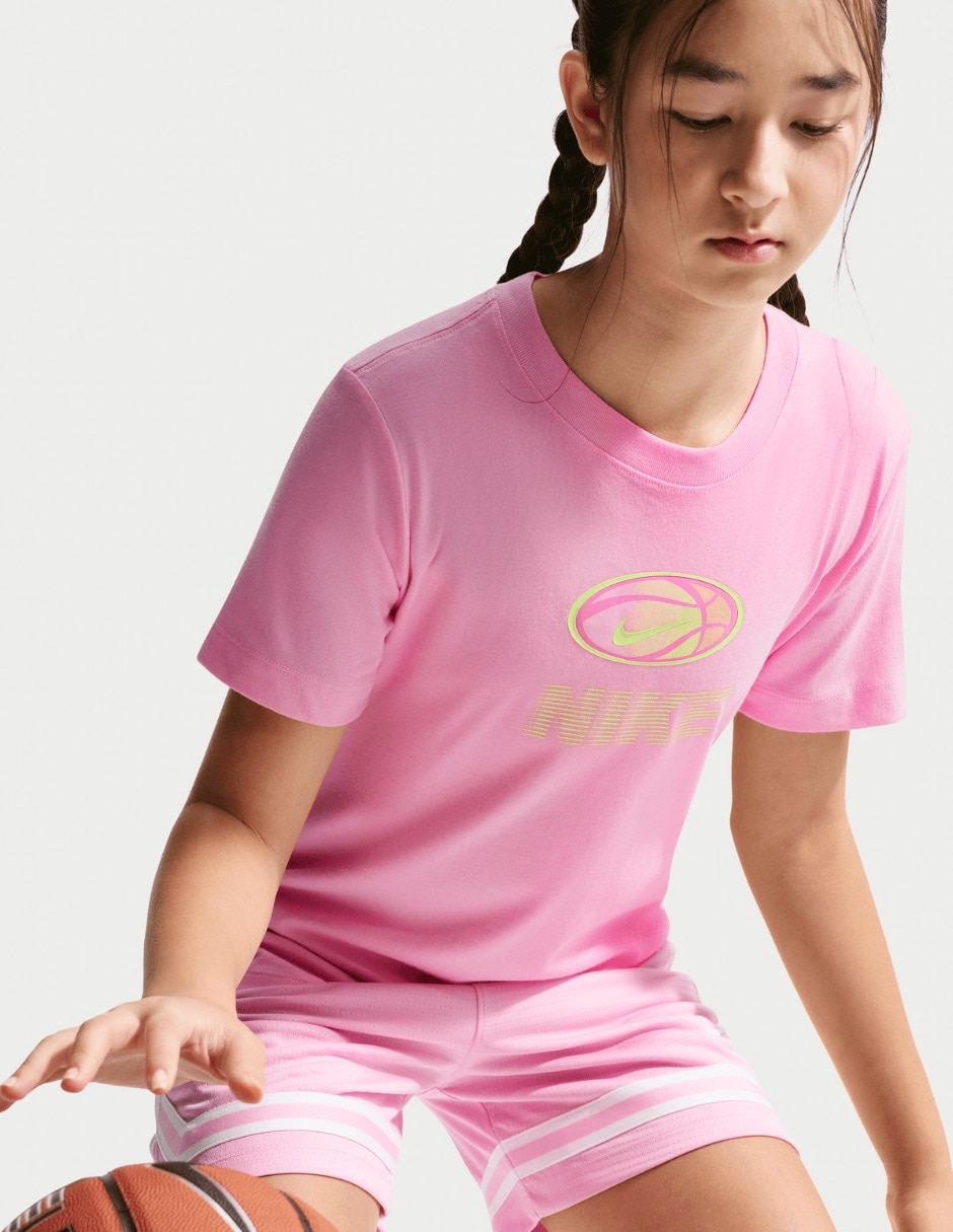 Playera deportiva para entrenamiento para niña 4