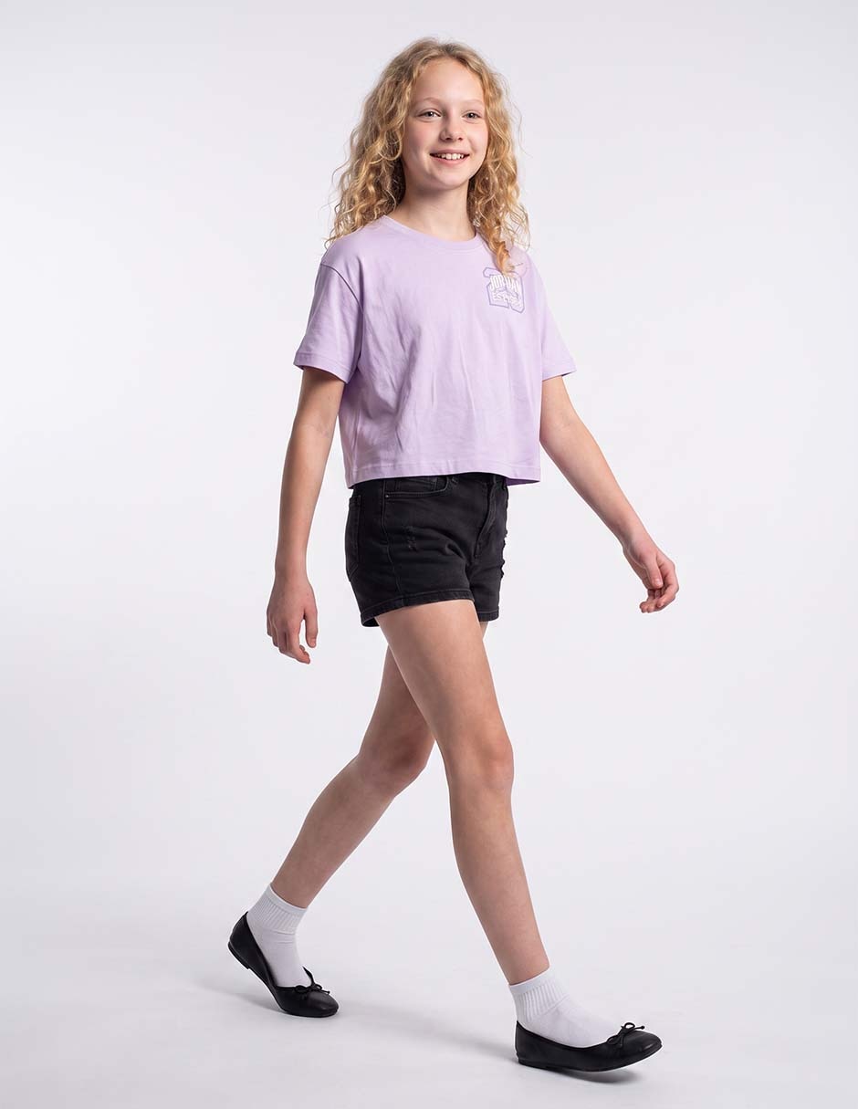 Playera deportiva para entrenamiento de niña Playera deportiva para entrenamiento de niña