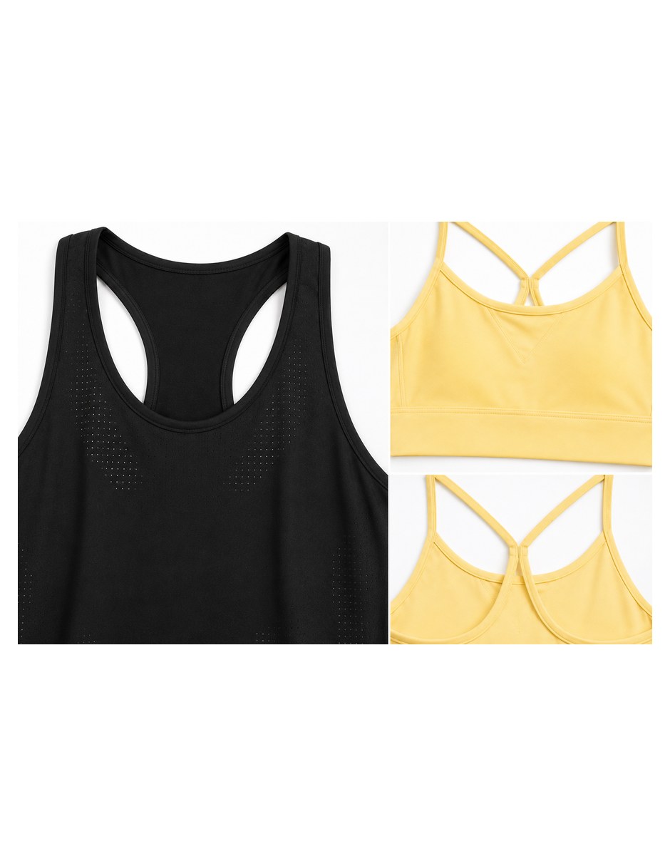 Playera deportiva para entrenamiento para niña 3