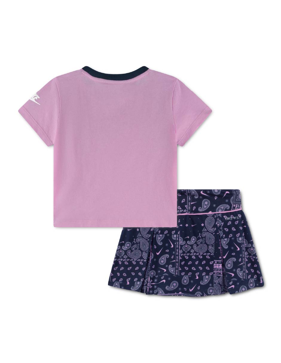Conjunto deportivo regular nike con elástico para niña