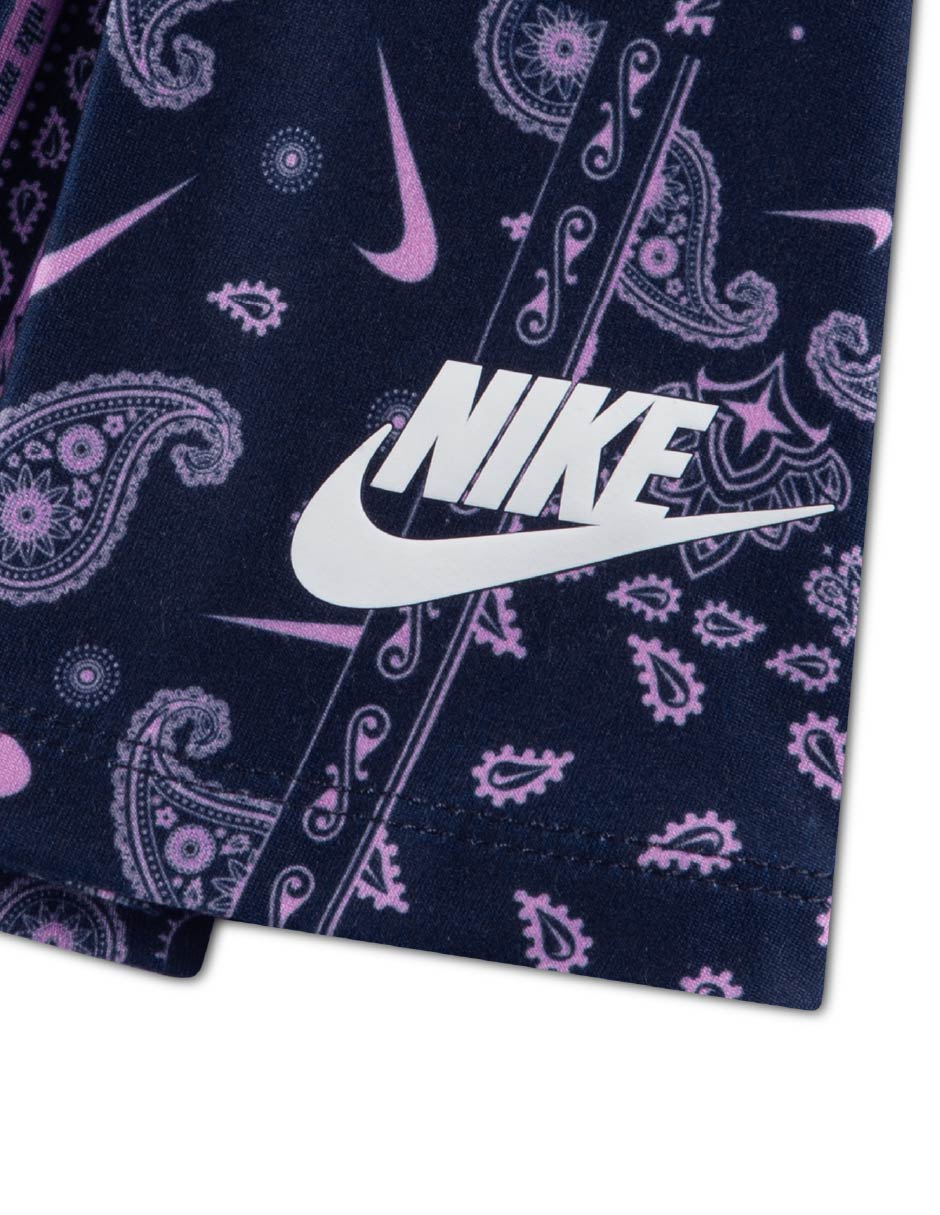 Conjunto deportivo regular nike con elástico para niña