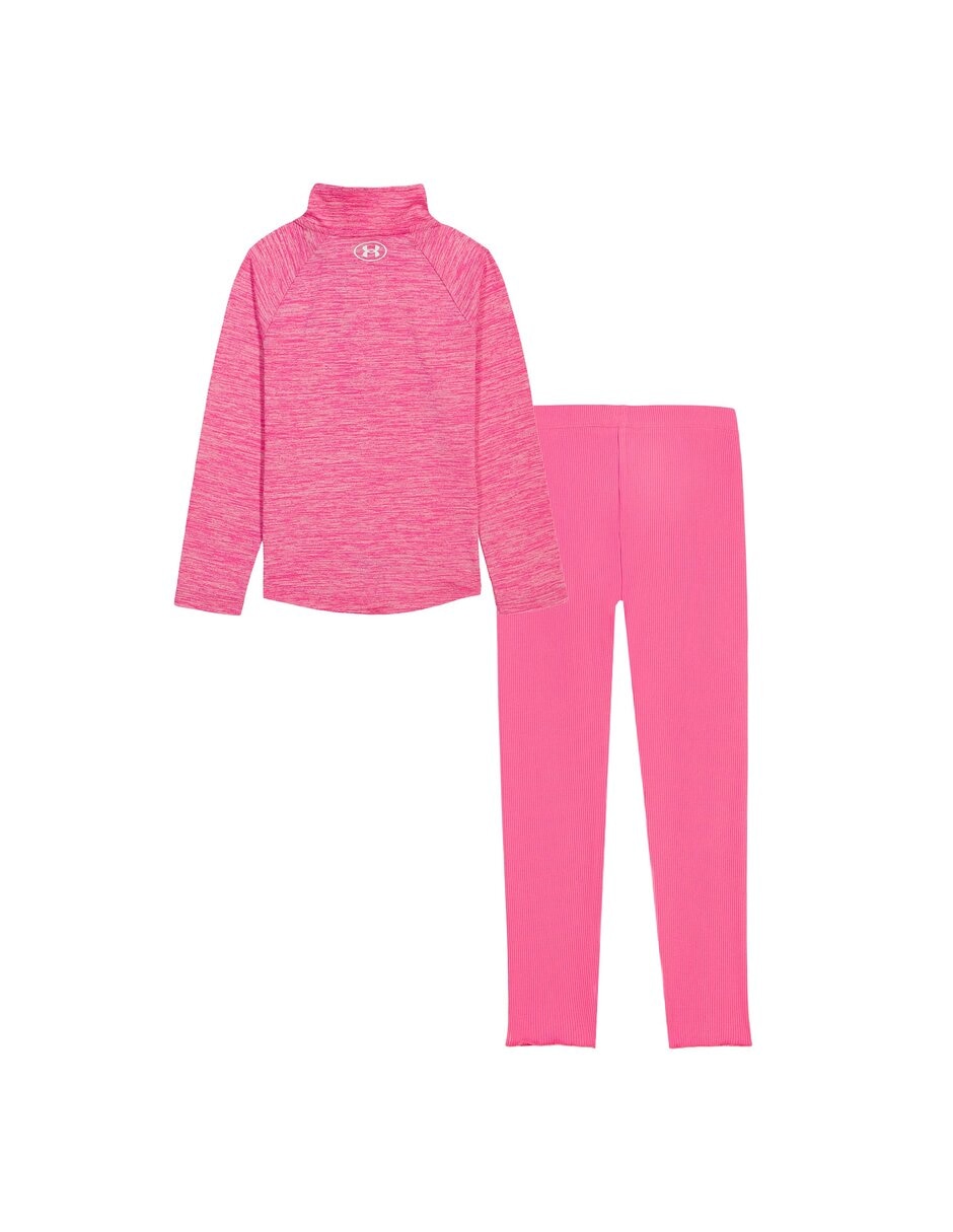 Conjunto deportivo regular con elástico para niña 6
