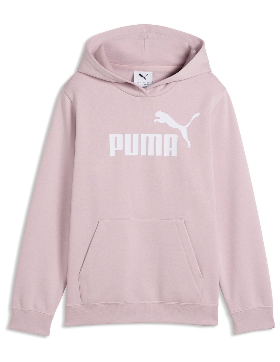 Sudadera para entrenamiento puma ess 1 logo hoodie fl g con capucha para niña