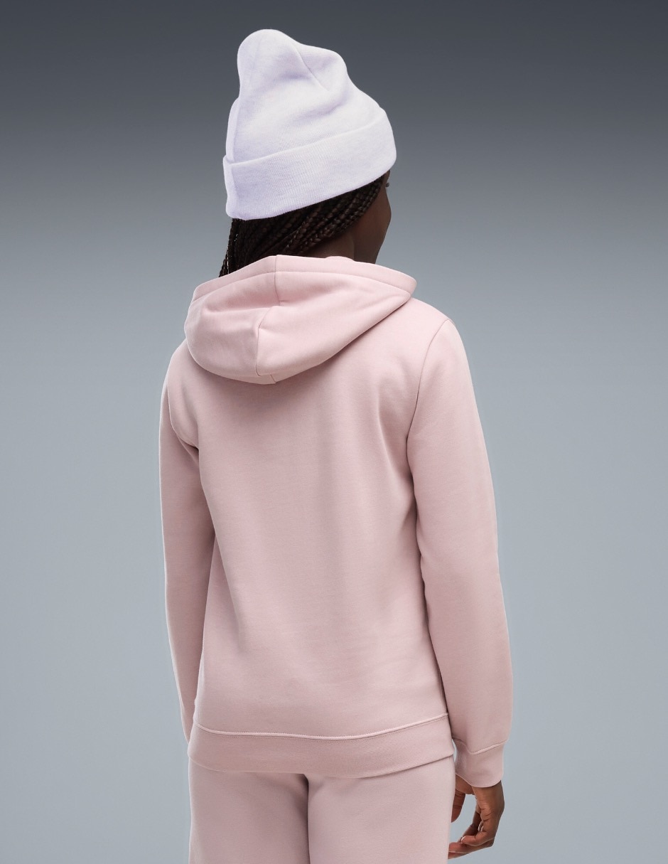 Sudadera para entrenamiento puma ess 1 logo hoodie fl g con capucha para niña