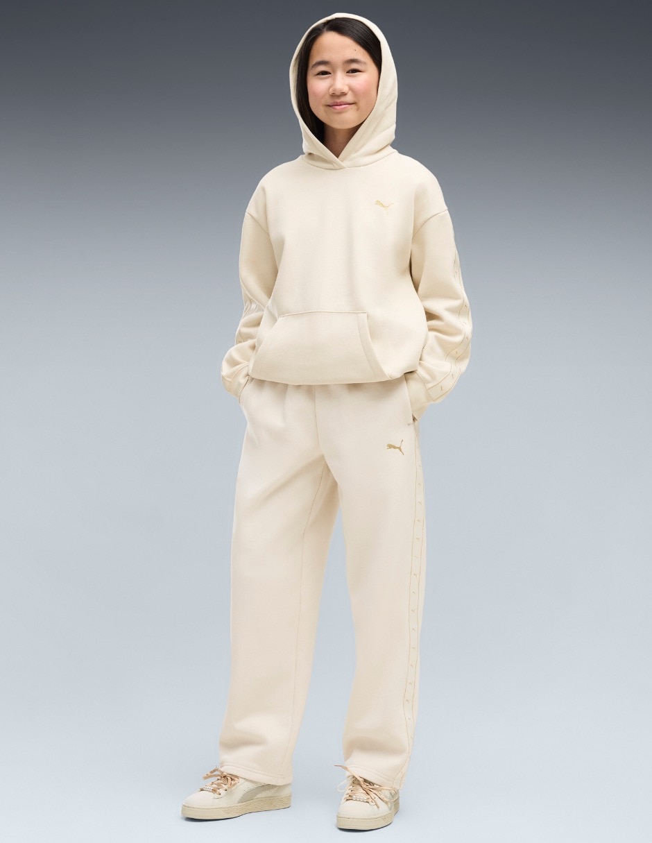 Pants ESS TAPE Relaxed Sweatpants FL G para entrenamiento de niña 5