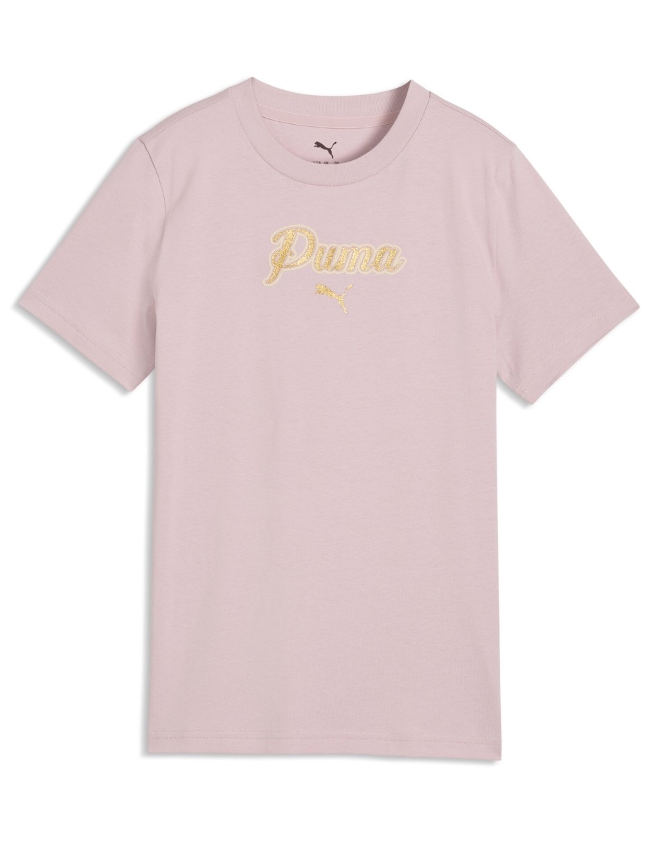 Playera deportiva para entrenamiento de niña
