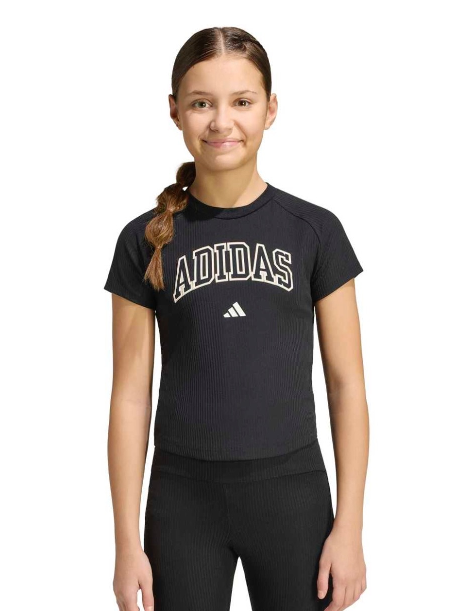 Playera deportiva para entrenamiento de niña