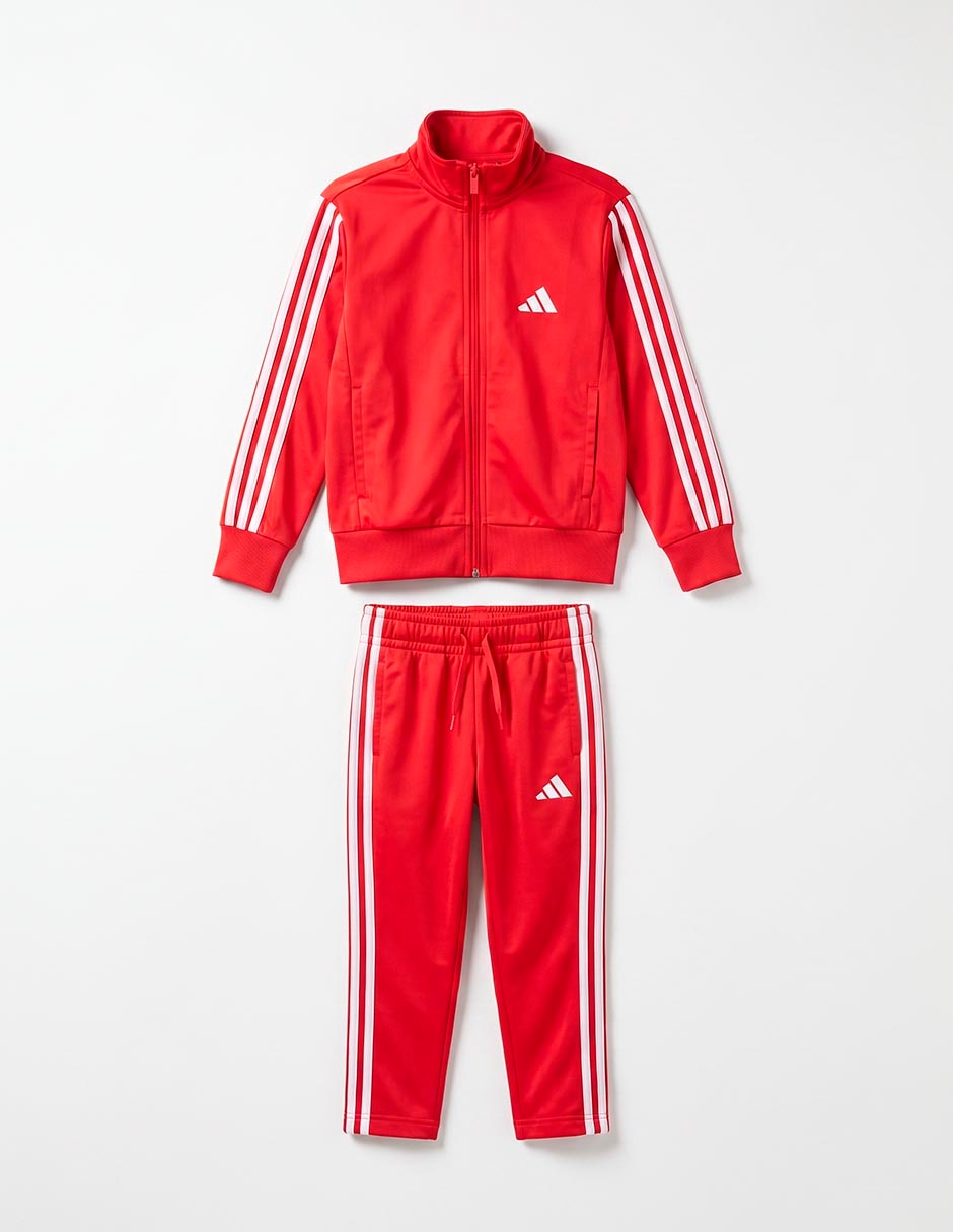 Conjunto deportivo con fijación elástico para niña