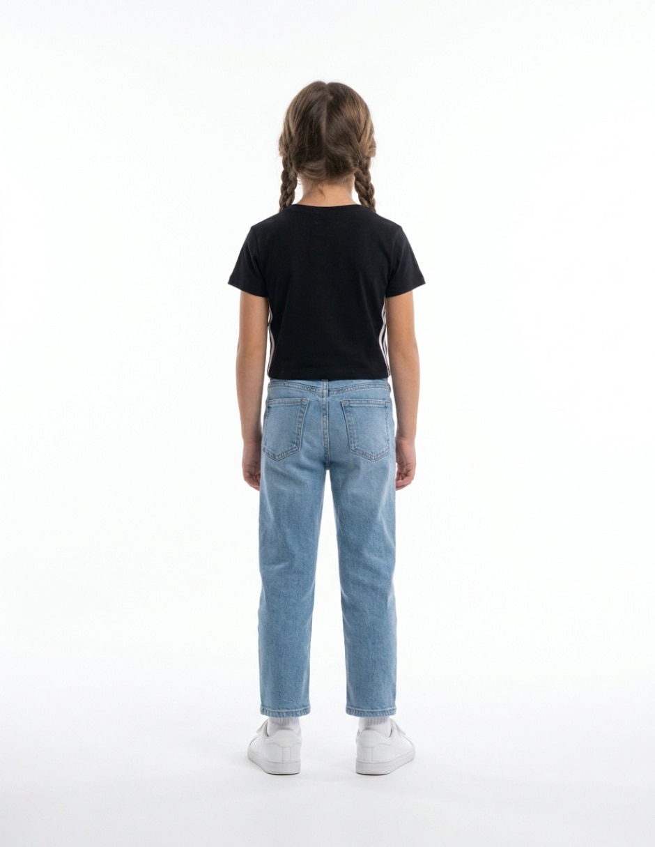 Playera deportiva para entrenamiento de niña 2