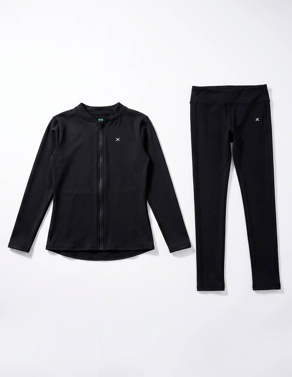 Conjunto deportivo regular x10 con elástico para niña