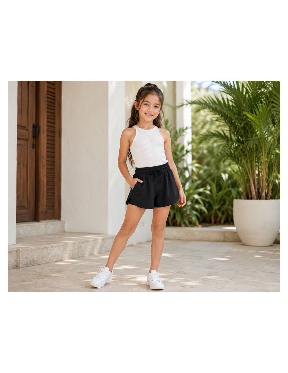 Short para entrenamiento niña 4