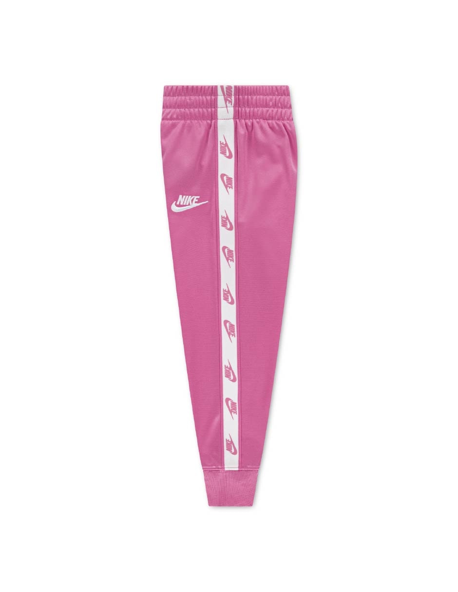 Conjunto deportivo regular nike con cierre para niña